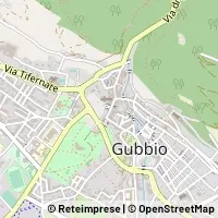 Mapa Gubbio