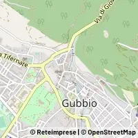 Map Gubbio