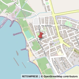Mappa Via delle Saracine, 19, 57016 Rosignano Marittimo, Livorno (Toscana)