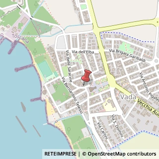 Mappa Piazza Garibaldi, 52, 57016 Rosignano Marittimo, Livorno (Toscana)