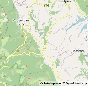 Mappa Strada Provinciale 52, 62021 Apiro MC, Italia (2.052)
