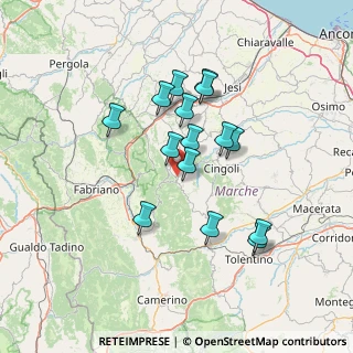 Mappa Strada Provinciale, 62021 Apiro MC, Italia (12.39933)