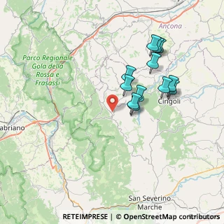 Mappa Strada Provinciale, 62021 Apiro MC, Italia (7.00917)