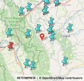 Mappa Strada Provinciale, 62021 Apiro MC, Italia (9.984)