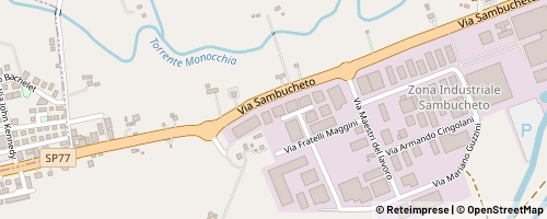 Mappa Recanati