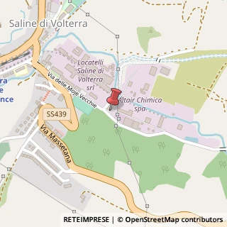 Mappa Via delle Moie Vecchie, 13, 56040 Volterra, Pisa (Toscana)