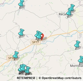 Mappa Zonda inustriale, 62019 Recanati MC, Italia (6.25)