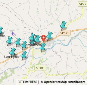 Mappa Zonda inustriale, 62019 Recanati MC, Italia (2.784)