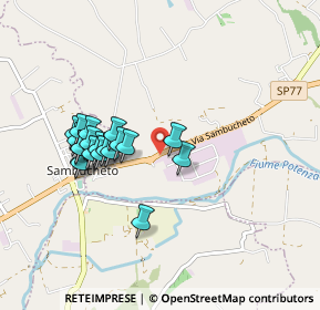 Mappa Zonda inustriale, 62019 Recanati MC, Italia (0.843)