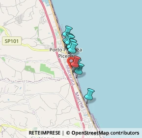 Mappa S.s. 16 sud, 62018 Potenza Picena MC, Italia (0.96818)