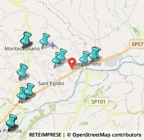 Mappa Località Villa Mattei, 62010 Montecassiano MC, Italia (2.8535)