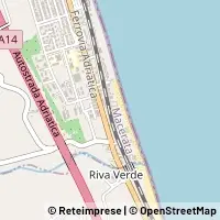 Térkép Potenza Picena