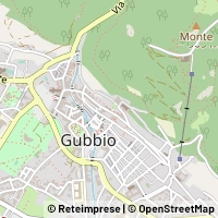 Kaart Gubbio