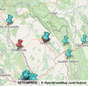 Mappa Via del Bottagnone, 06024 Gubbio PG, Italia (23.756)