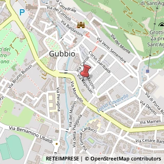 Mappa Via Reposati, 14, 06024 Gubbio, Perugia (Umbria)