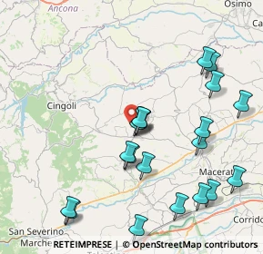 Mappa Contrada Schito, 62010 Treia MC, Italia (9.082)