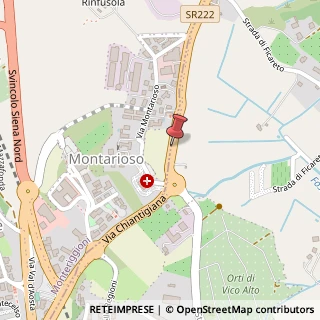 Mappa Strada Statale Chiantigiana, 222, 53019 Monteriggioni, Siena (Toscana)