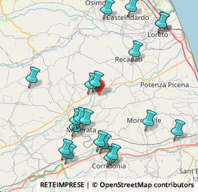 Mappa Loc. Acque Salate, 62100 Macerata MC, Italia (9.676)