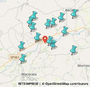 Mappa Loc. Acque Salate, 62100 Macerata MC, Italia (3.69929)