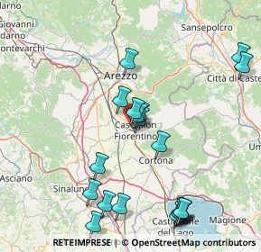 Mappa Via Martiri di Nassiriya, 52043 Castiglion Fiorentino AR, Italia (18.575)