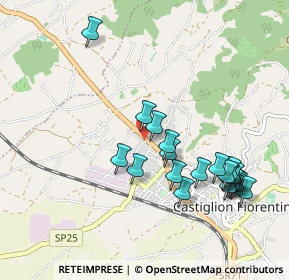 Mappa Via Martiri di Nassiriya, 52043 Castiglion Fiorentino AR, Italia (1.0275)
