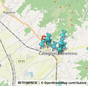 Mappa Via Martiri di Nassiriya, 52043 Castiglion Fiorentino AR, Italia (1.6325)