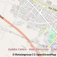 Mapa Gubbio