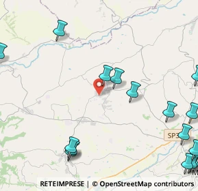 Mappa Via Fausto Coppi, 62010 Appignano MC, Italia (6.924)