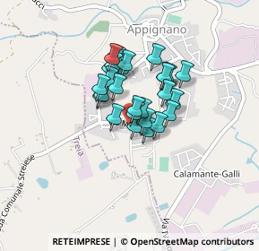 Mappa Via Fausto Coppi, 62010 Appignano MC, Italia (0.28519)