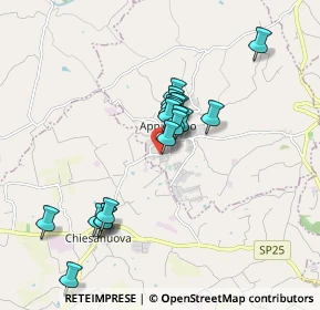 Mappa Via Fausto Coppi, 62010 Appignano MC, Italia (1.5095)