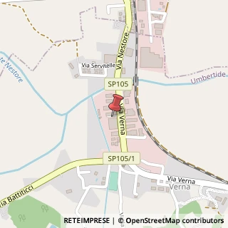 Mappa Via del Lavatore, 9, 06019 Umbertide, Perugia (Umbria)
