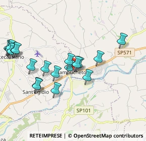 Mappa Via Enrico Fermi, 62010 Sambucheto MC, Italia (2.173)