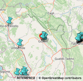 Mappa Via Raffaello Sanzio, 06024 Gubbio PG, Italia (24.5985)