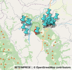 Mappa Località Panicali, 62011 Cingoli MC, Italia (3.2785)