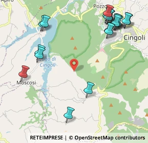 Mappa Località Panicali, 62011 Cingoli MC, Italia (2.8695)