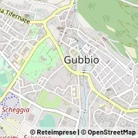 Map Gubbio
