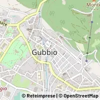 Mapa Gubbio