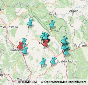 Mappa Piazza Giordano Bruno, 06024 Gubbio PG, Italia (10.2515)