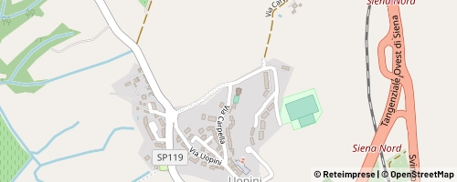 Mappa Siena