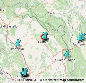 Mappa Via Nicola Vantaggi, 06024 Gubbio PG, Italia (24.24765)