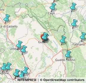Mappa Via Nicola Vantaggi, 06024 Gubbio PG, Italia (24.334)