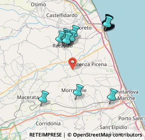 Mappa , 62010 Montelupone MC, Italia (8.8005)
