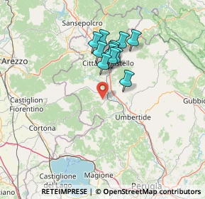 Mappa Vocabolo Pugliara, 06012 Città di Castello PG, Italia (11.64083)