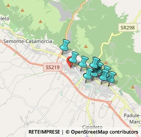 Mappa Piazza Bernini, 06024 Gubbio PG, Italia (1.32583)