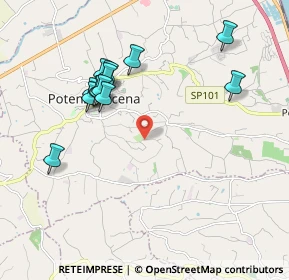 Mappa Contrada Monte Maggio, 62018 Potenza Picena MC, Italia (1.98692)