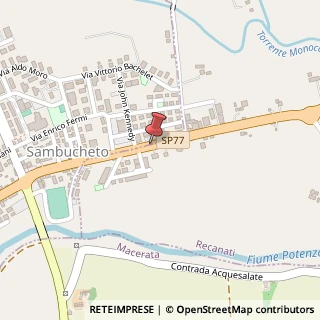 Mappa Via Nazionale, 62010 Montecassiano MC, Italia, 62010 Montecassiano, Macerata (Marche)