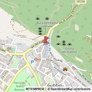 Mappa Via gabrielli 3/a, 06024 Gubbio, Perugia (Umbria)
