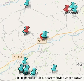 Mappa Via G. Persiani, 62010 Sambucheto MC, Italia (6.2505)