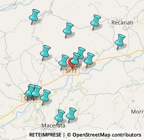 Mappa Via G. Persiani, 62010 Sambucheto MC, Italia (4.21)