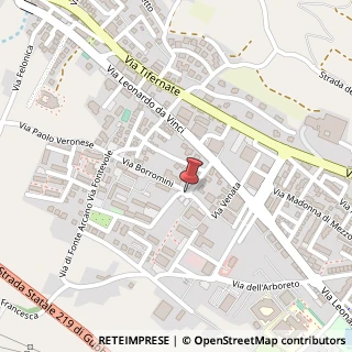 Mappa Via Ciociaria, 11, 06024 Gubbio, Perugia (Umbria)